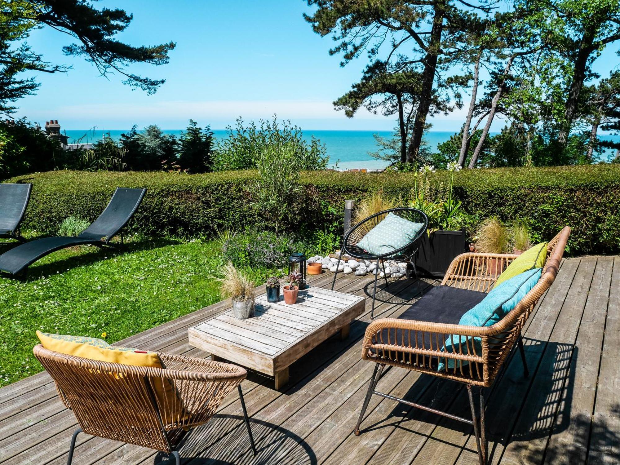 Le Carre Vue Mer Pourville-sur-Mer Exteriör bild